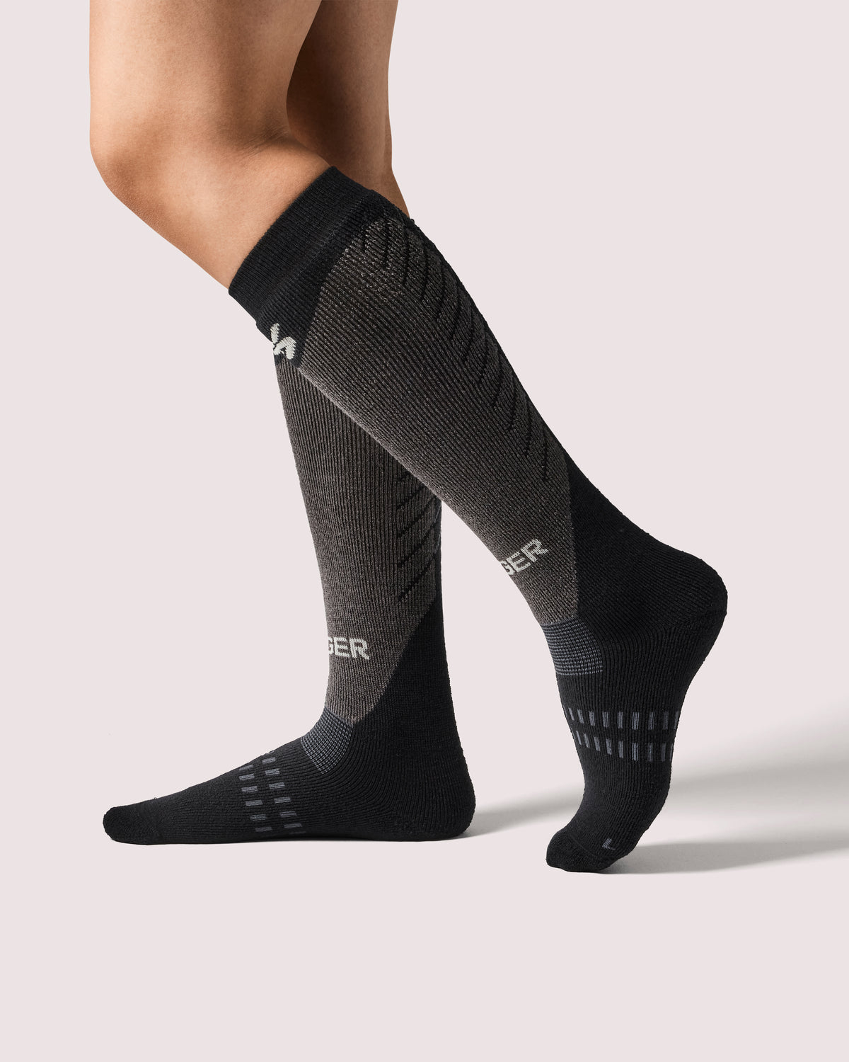 Core Heavy Wool - Sock - Merinowool - Black - Seger
