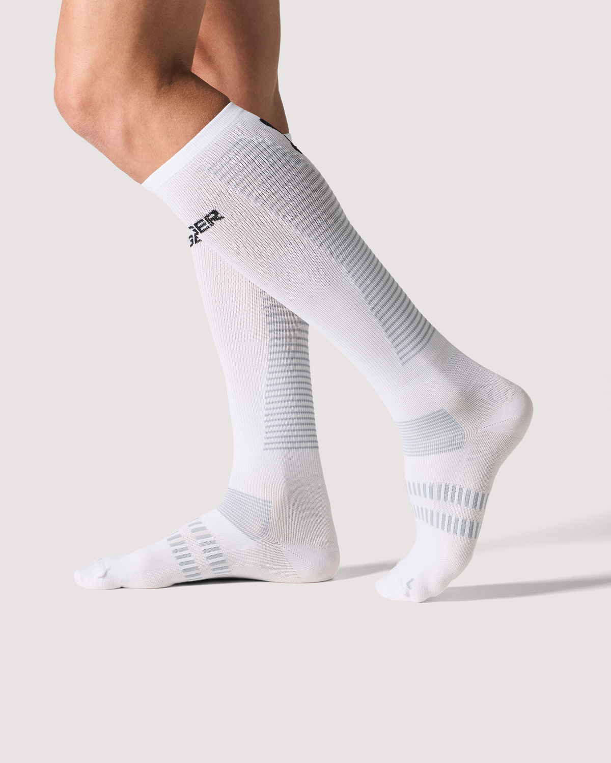 Pacer Light Compression - Sock - White - Seger