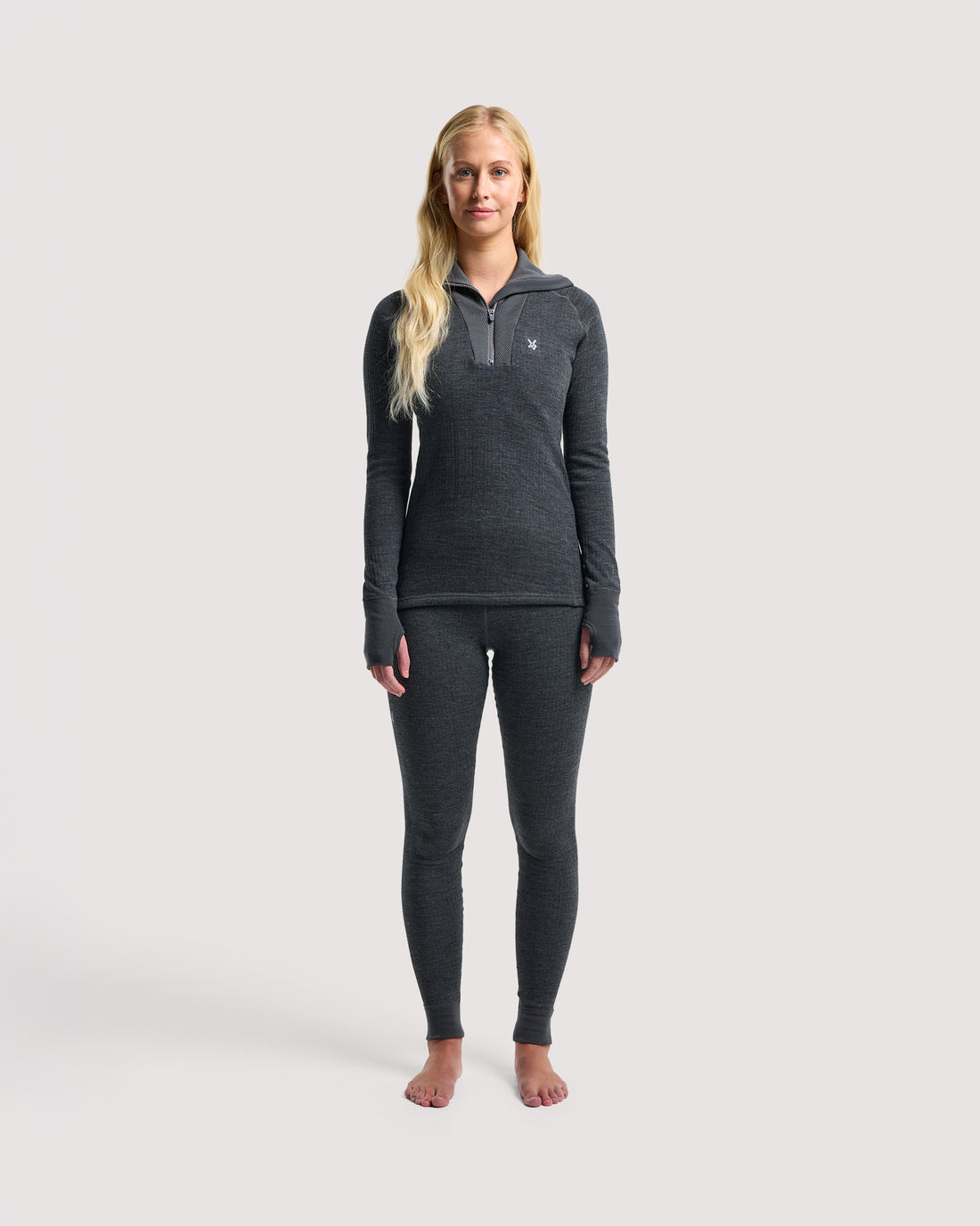 Termowool 240g Roll neck-Zip W